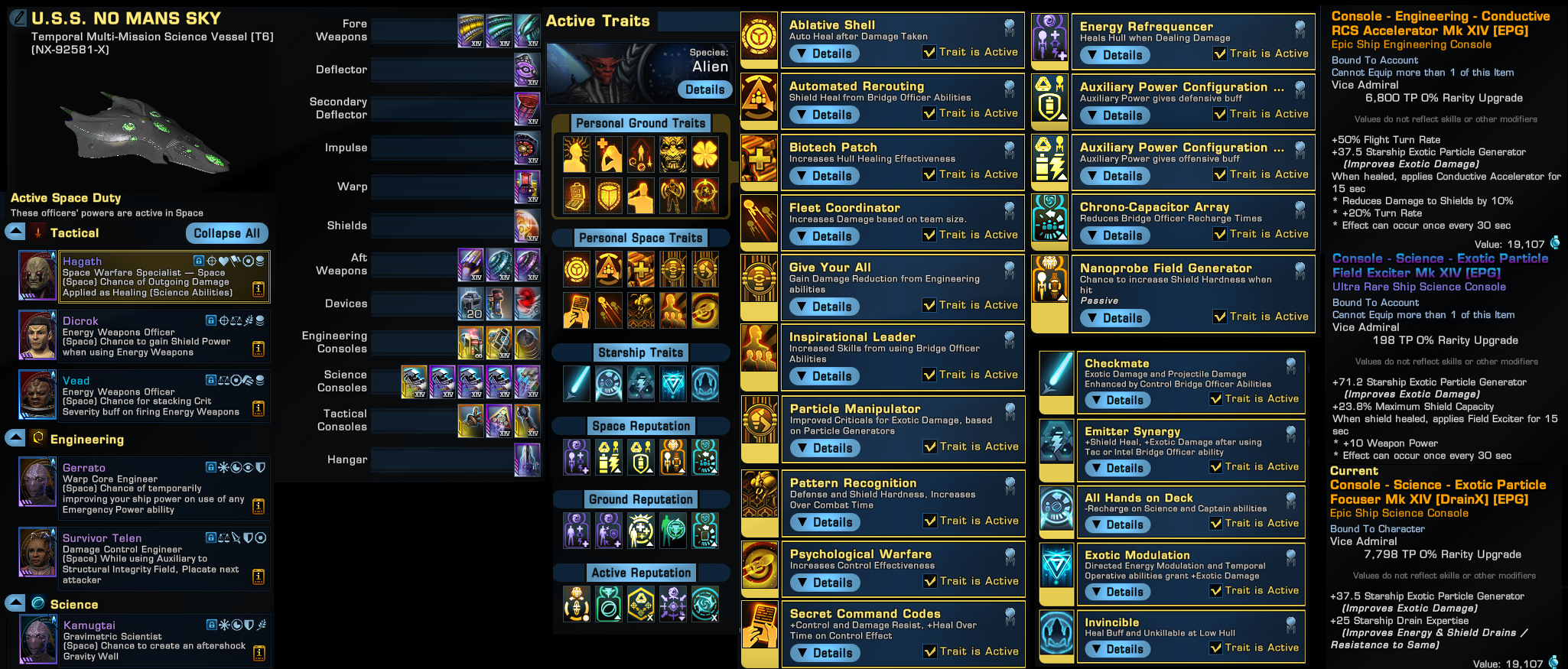 Sto ship weapons dmg or crtd 1
